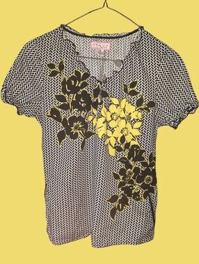 ❤️ Kai Kathy Peterson Scrub Top Size Small